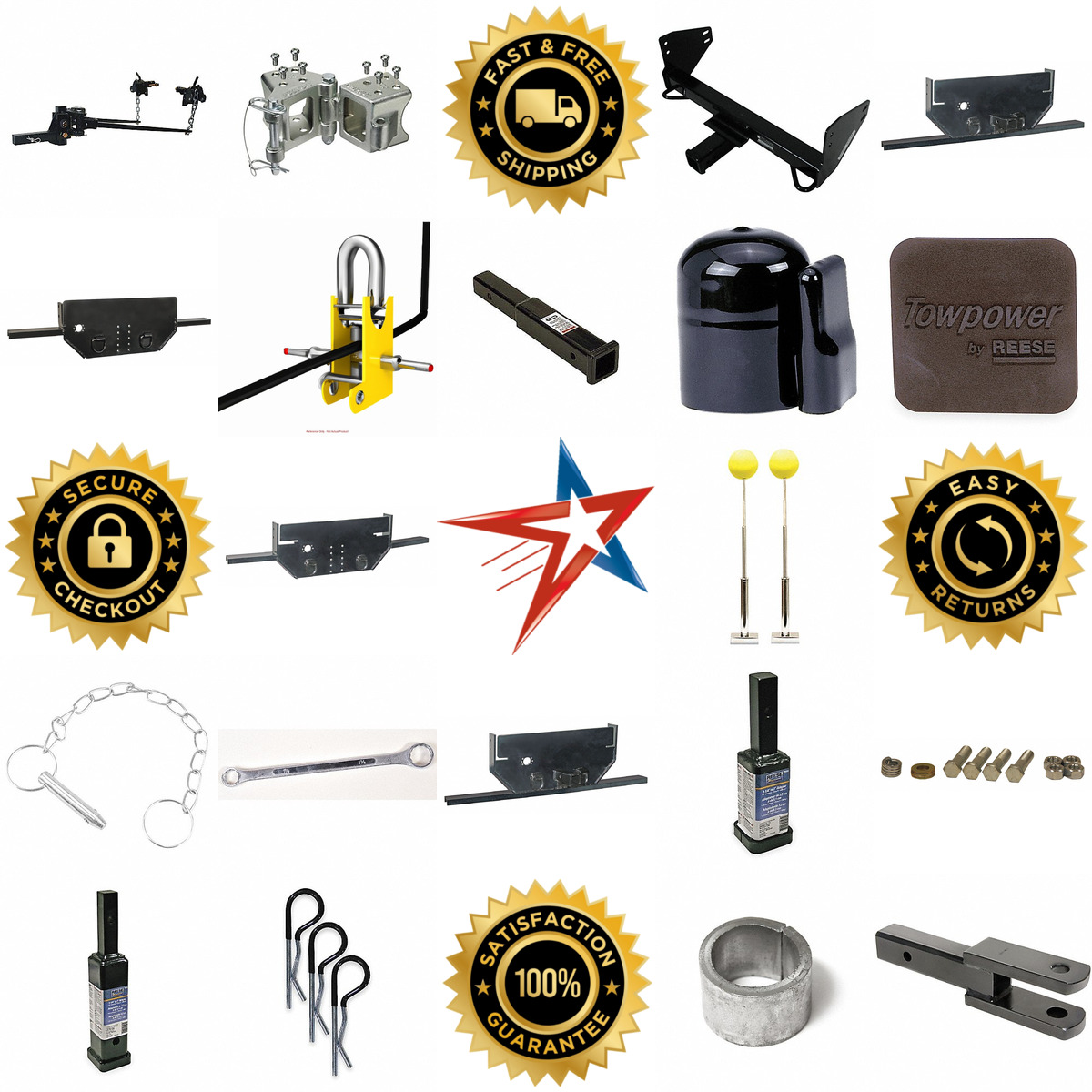 A selection of Hitch Equipment Accessories products on GoVets