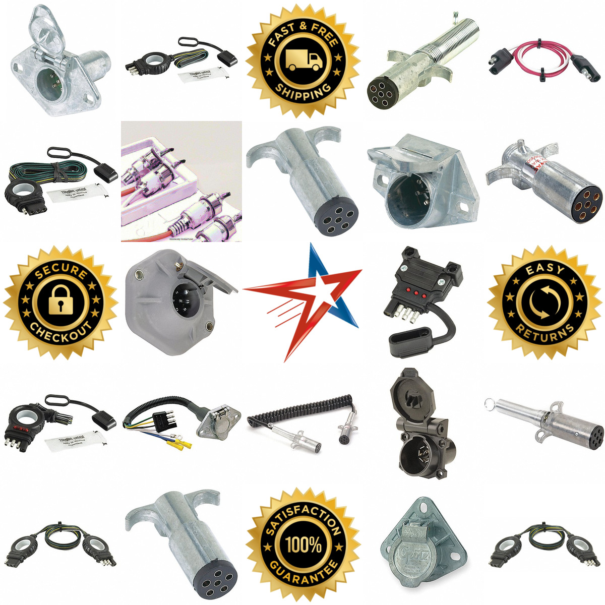 A selection of Towing Electrical Connectors products on GoVets