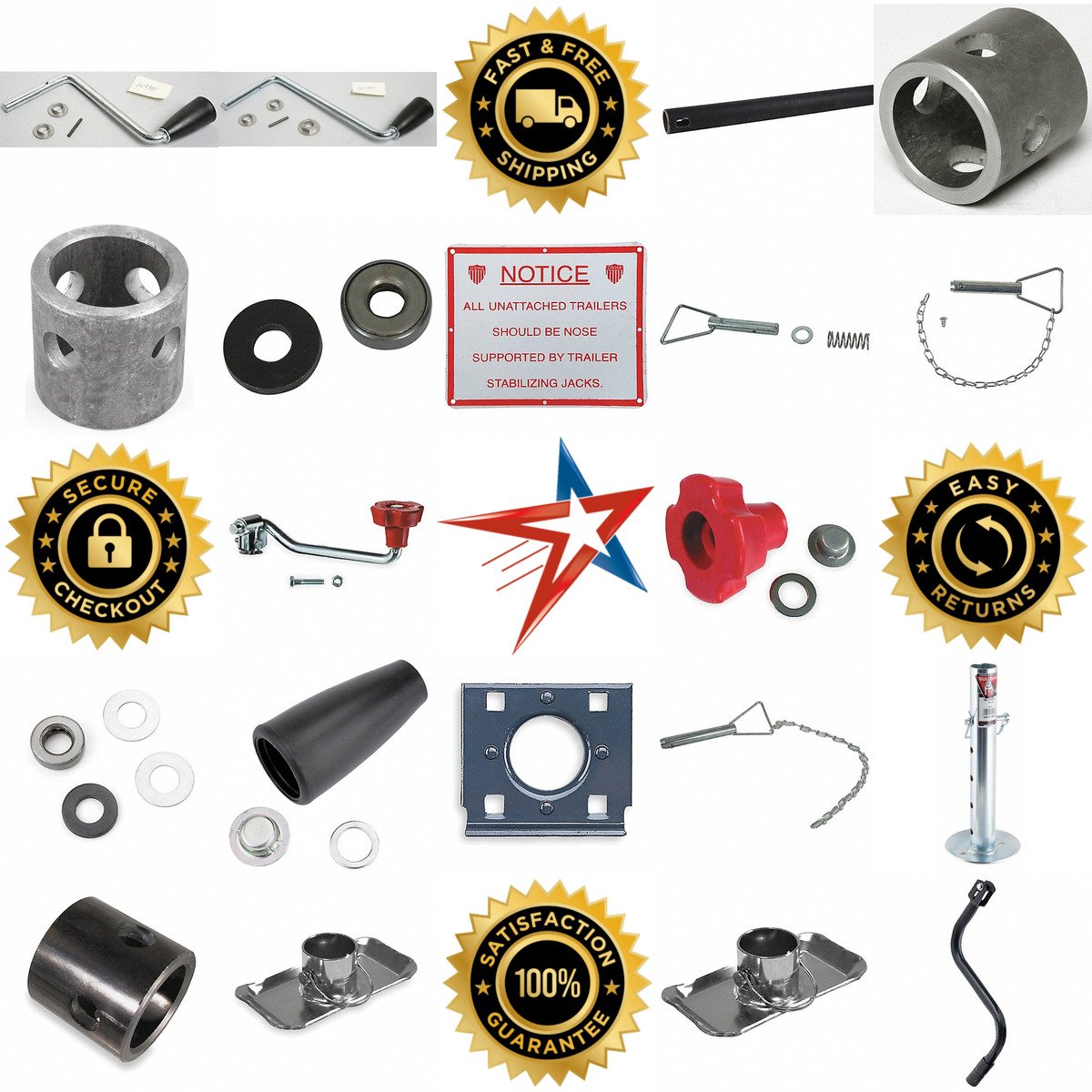 A selection of Trailer Jack Accessories products on GoVets