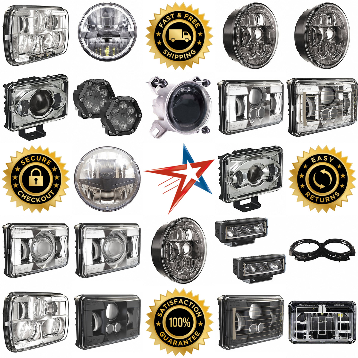 A selection of Vehicle Headlights products on GoVets