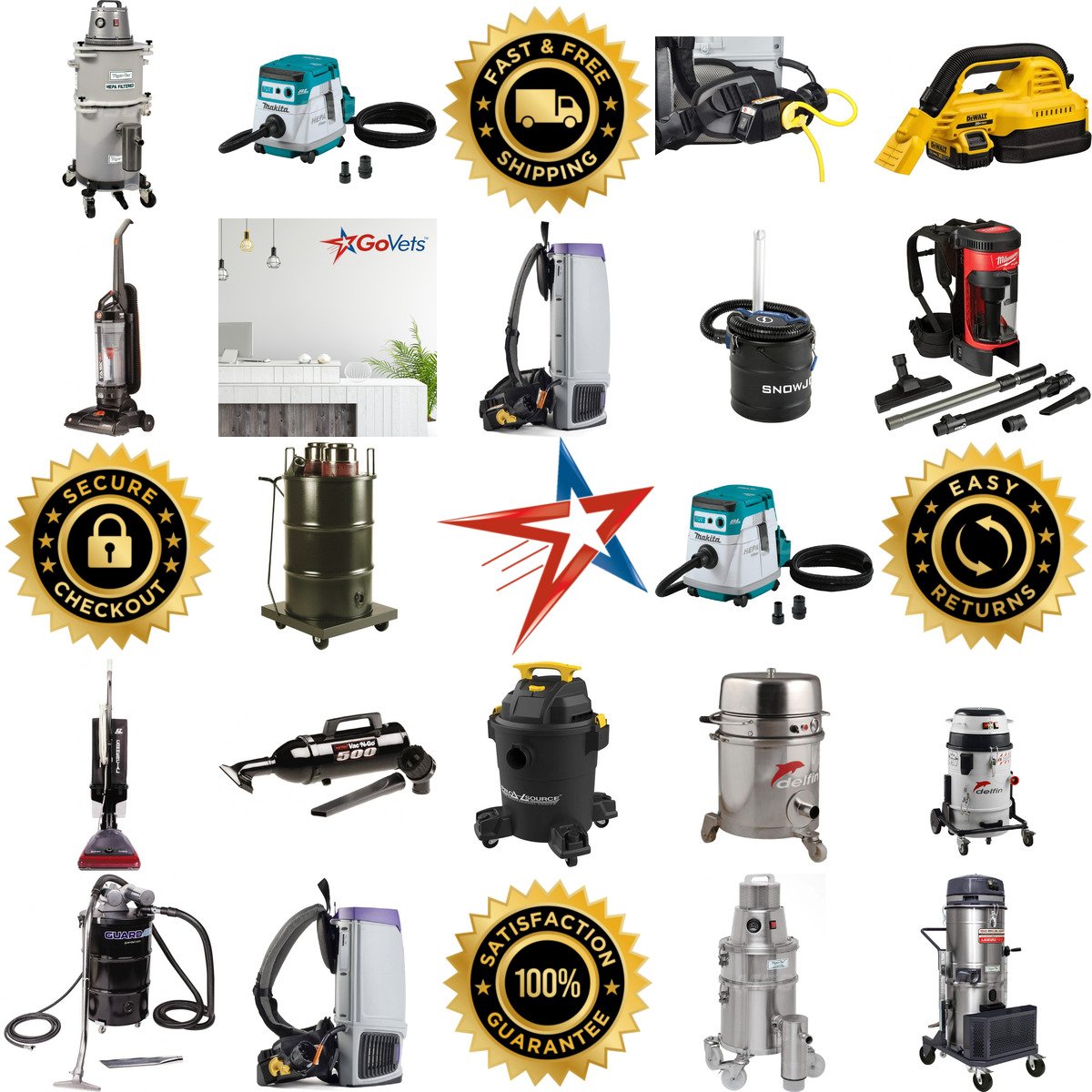 A selection of Vacuum Cleaners products on GoVets