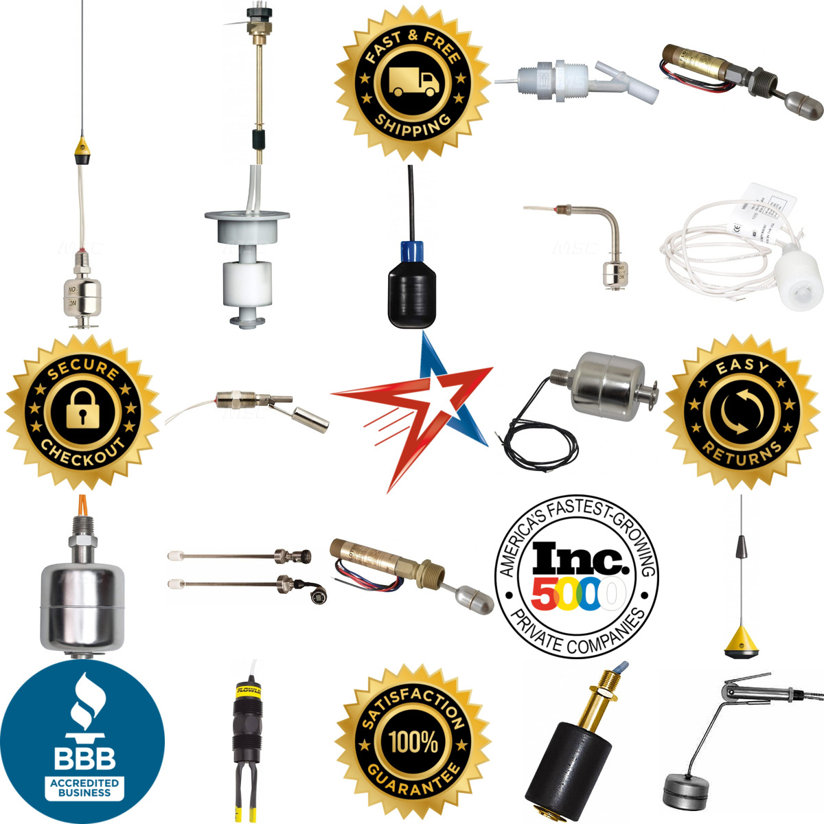 A selection of Liquid Level Switches and Kits products on GoVets