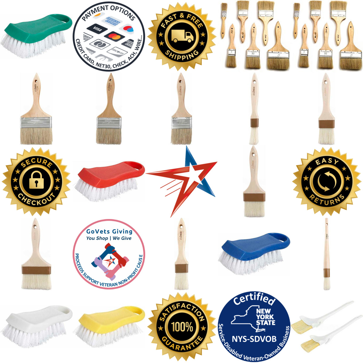 A selection of Kitchen Brushes products on GoVets