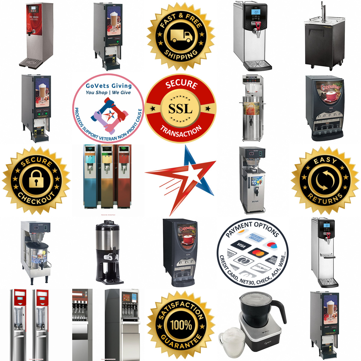 A selection of Powered Beverage Dispensers products on GoVets