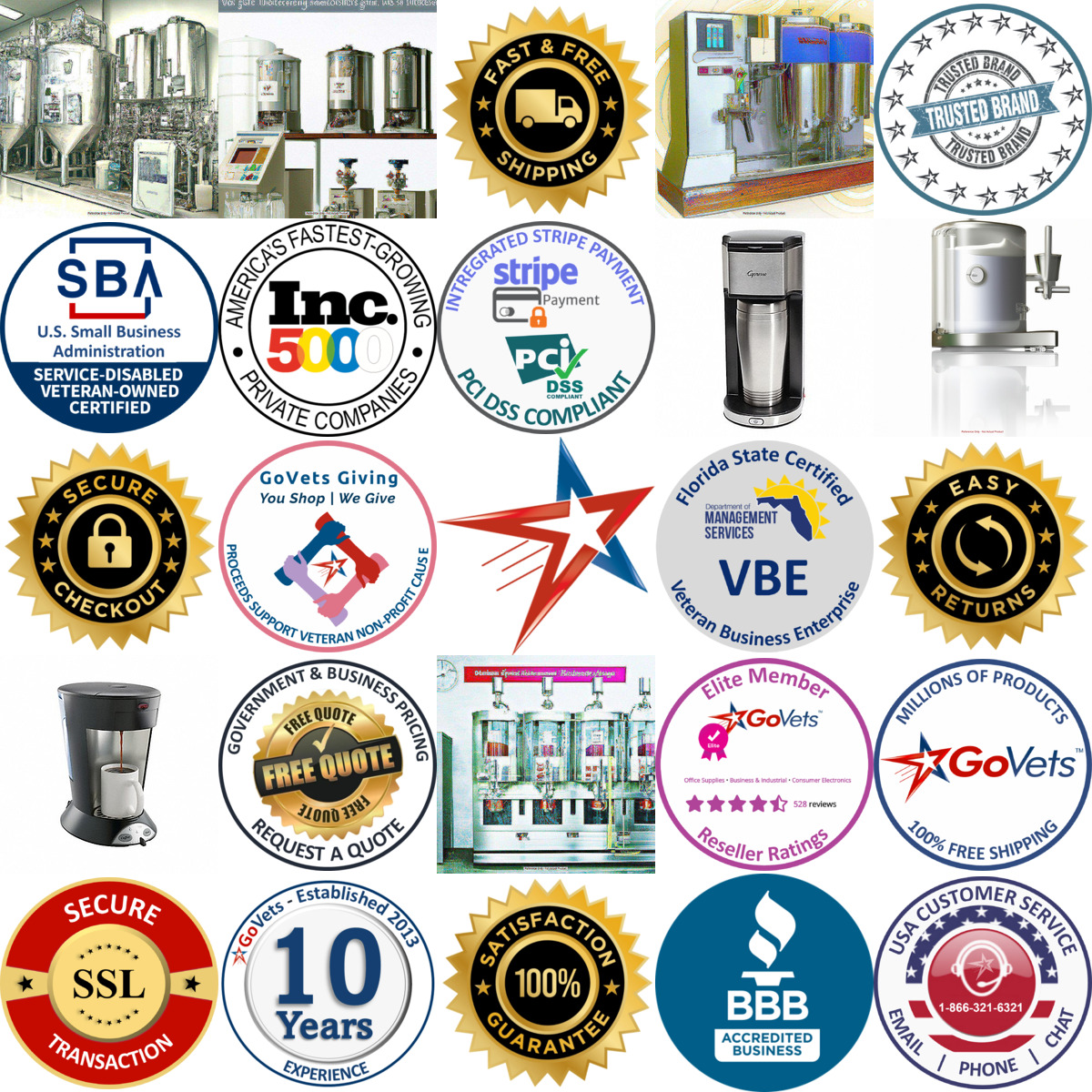 A selection of Single Serve Beverage Makers products on GoVets