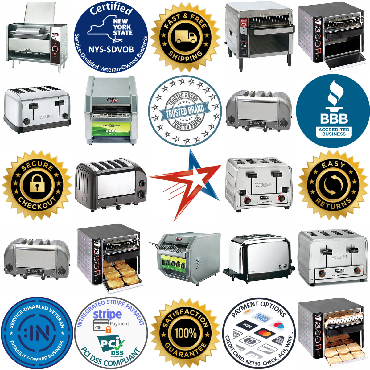 A selection of Toasters products on GoVets