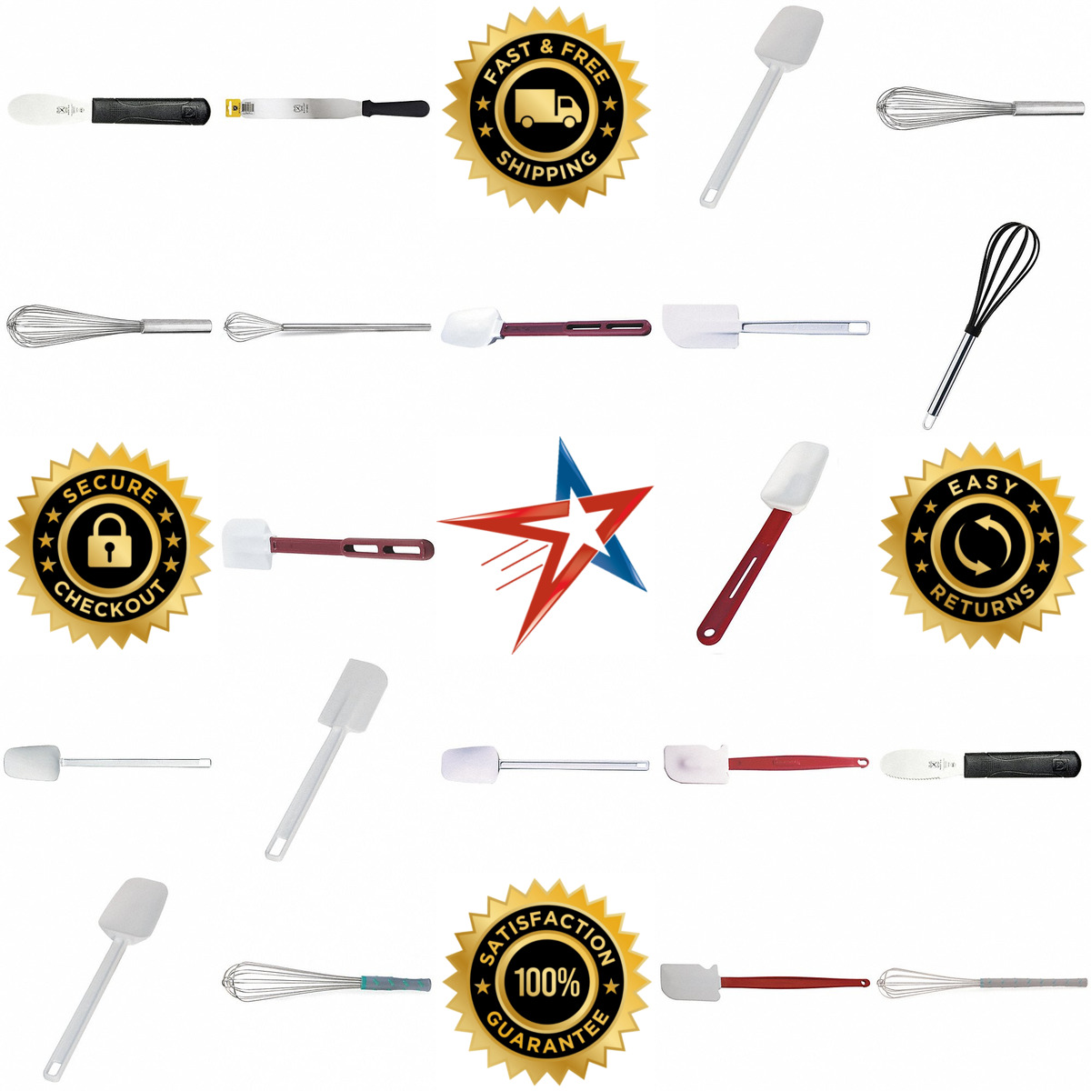 A selection of Whips Spatulas and Scrapers products on GoVets