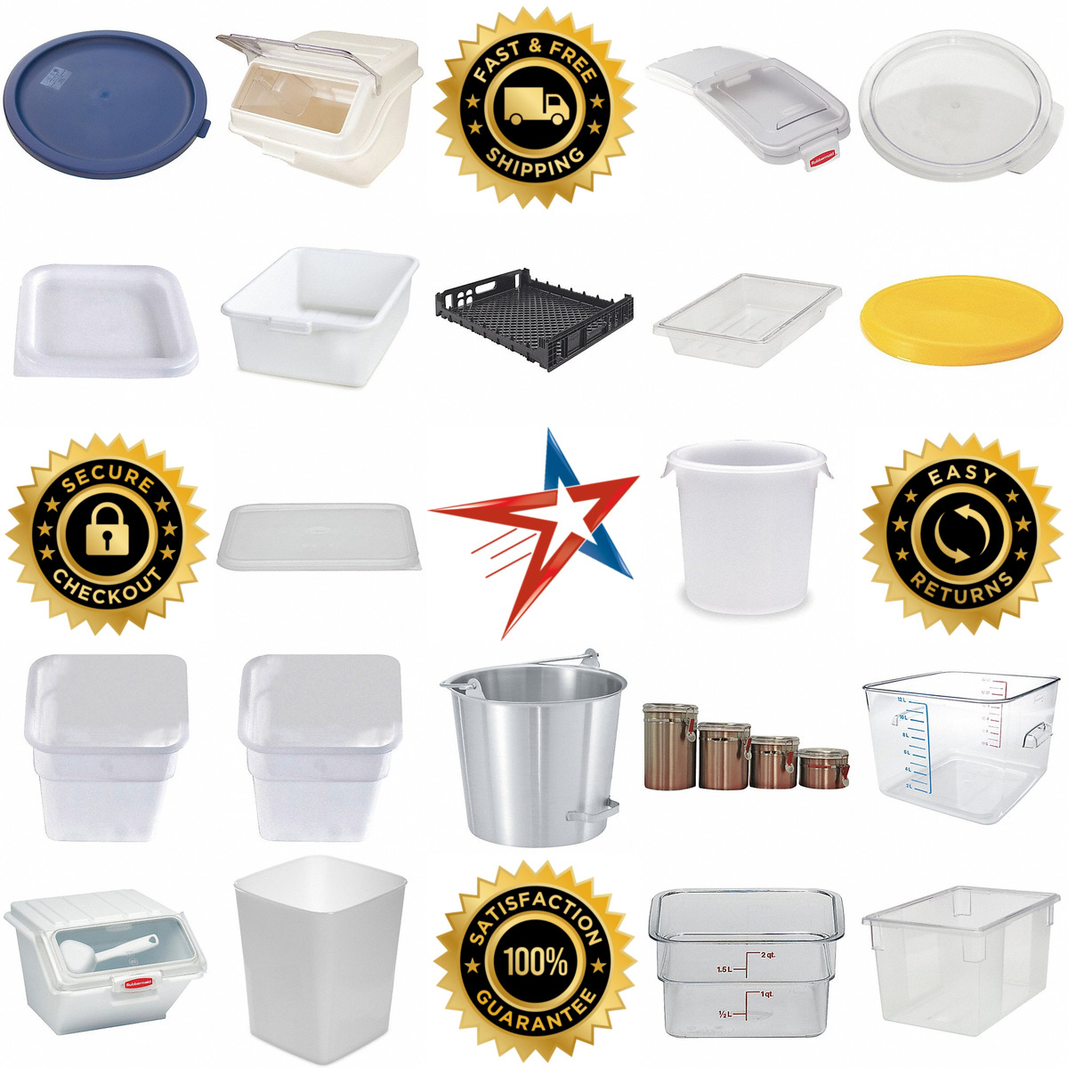 A selection of Food Storage Inserts and Covers products on GoVets