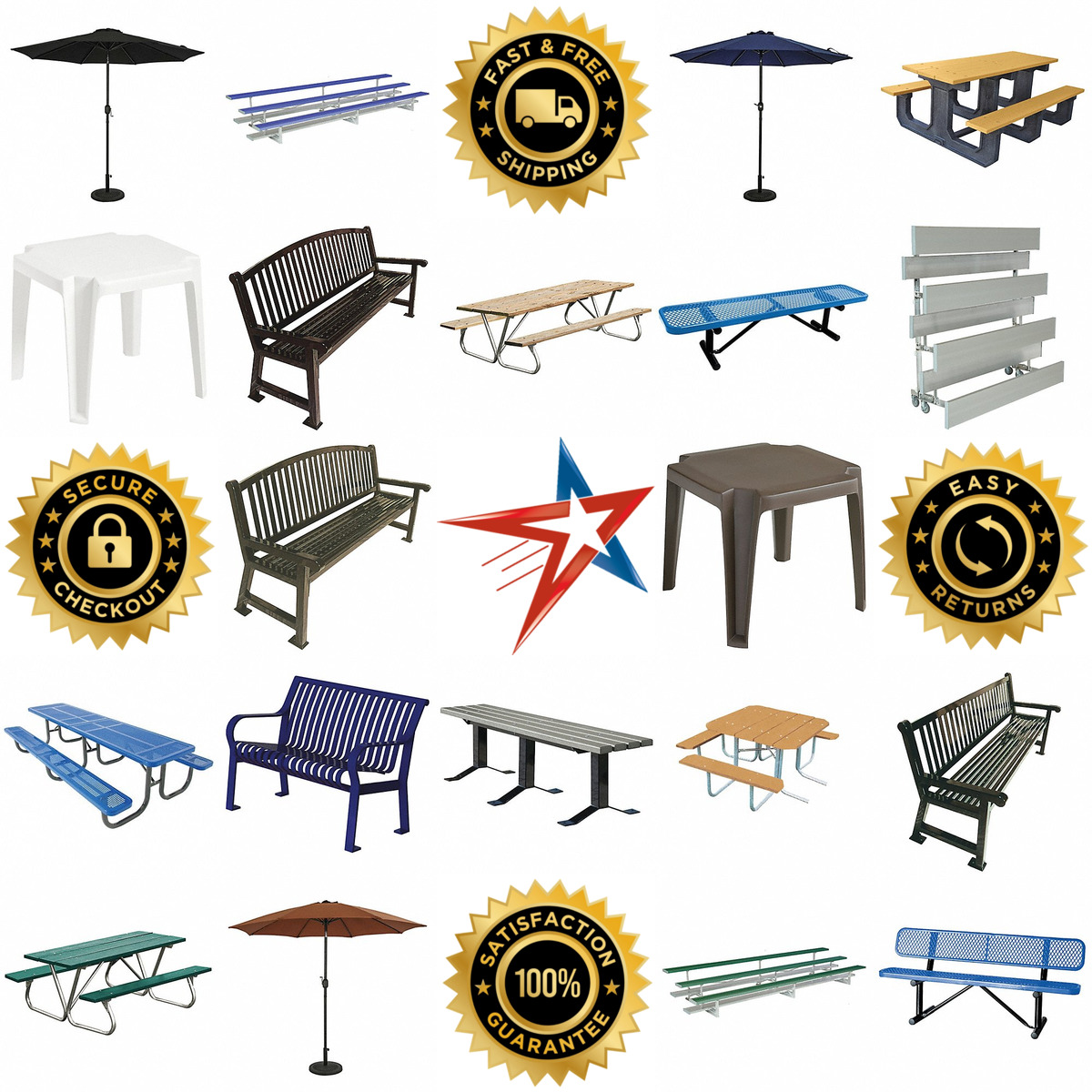 A selection of Outdoor Furniture products on GoVets