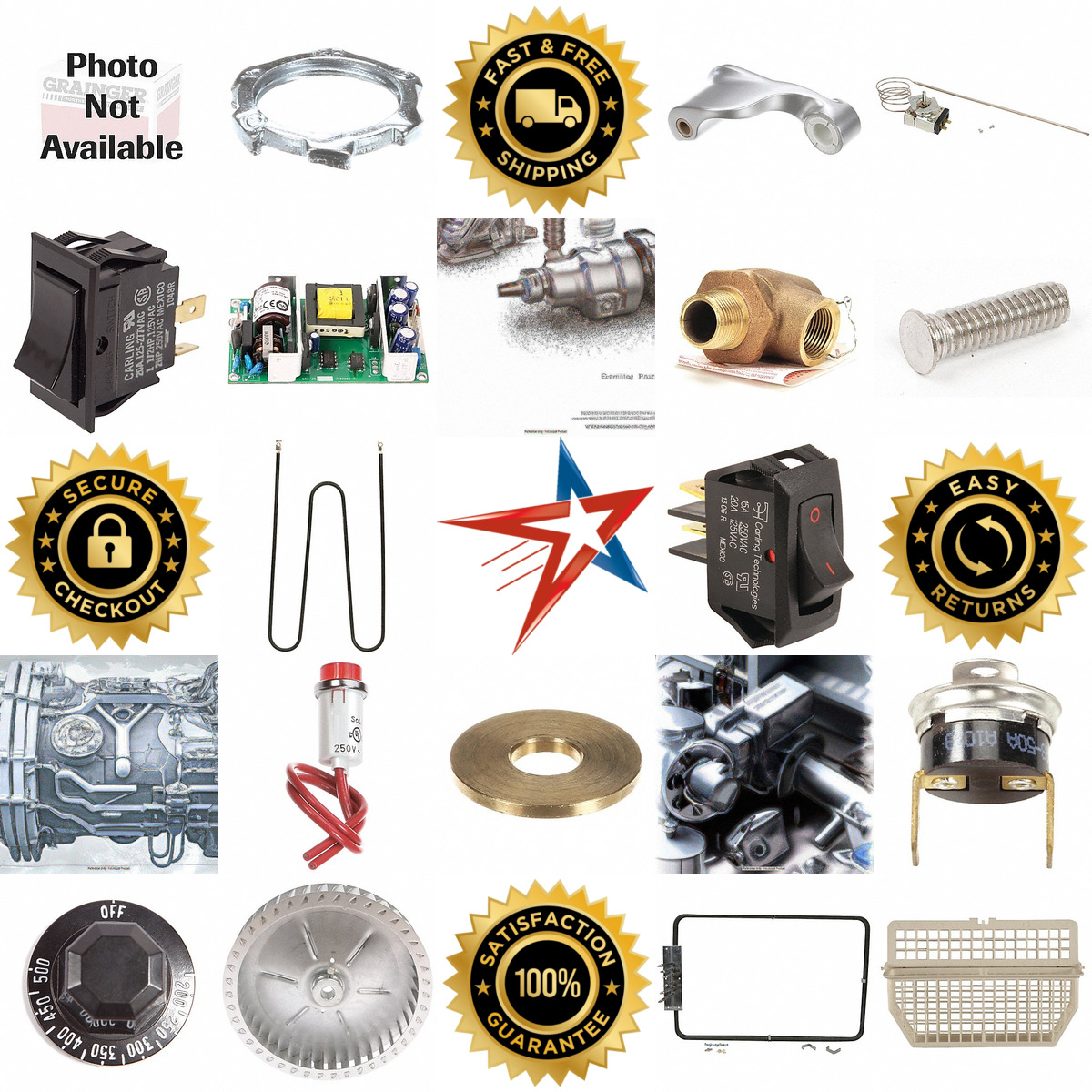 A selection of Parts products on GoVets