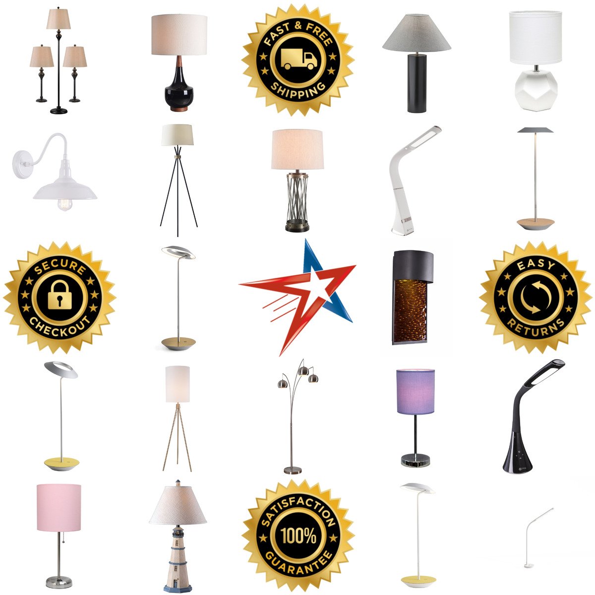 A selection of Lamps products on GoVets