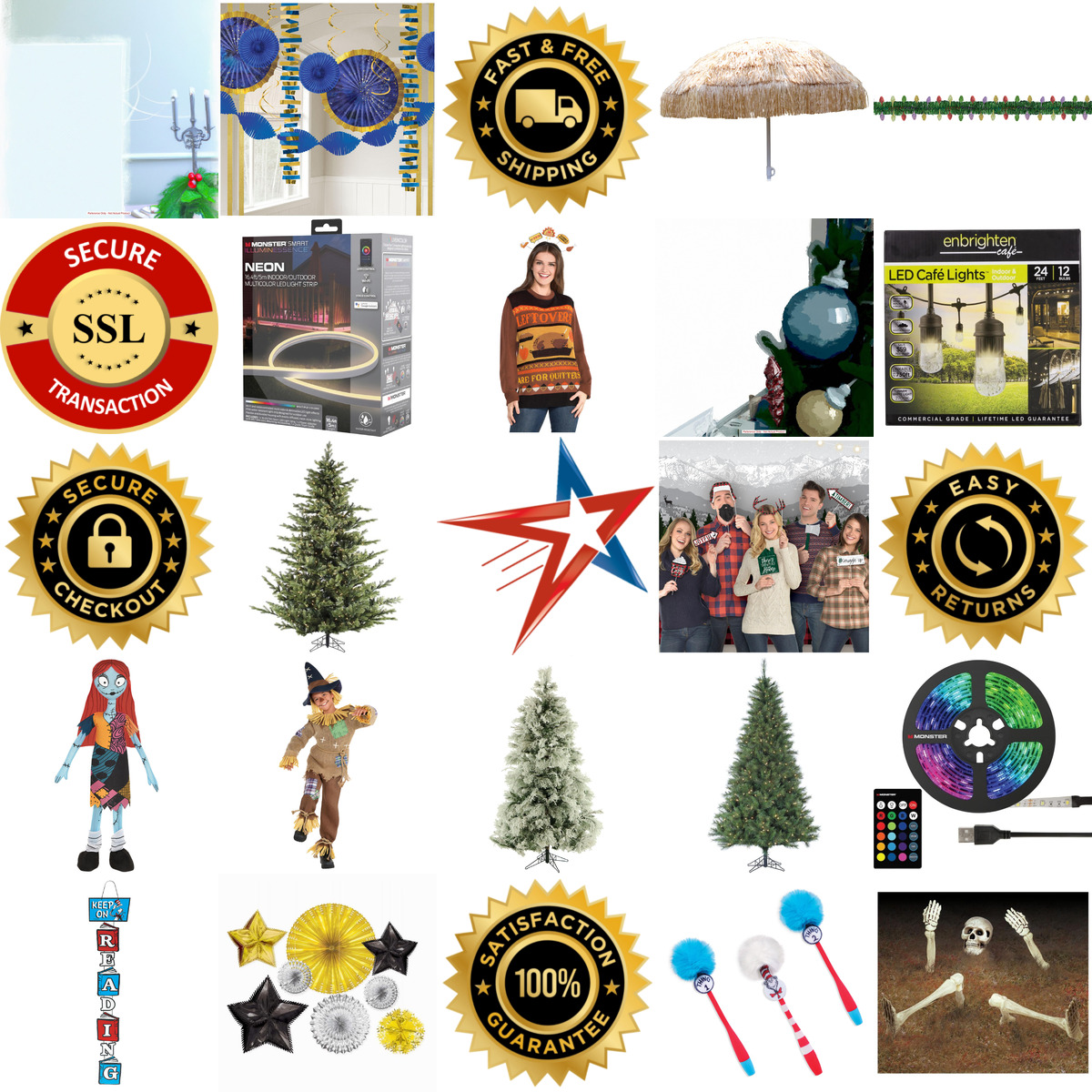 A selection of Holiday and Seasonal Decor products on GoVets