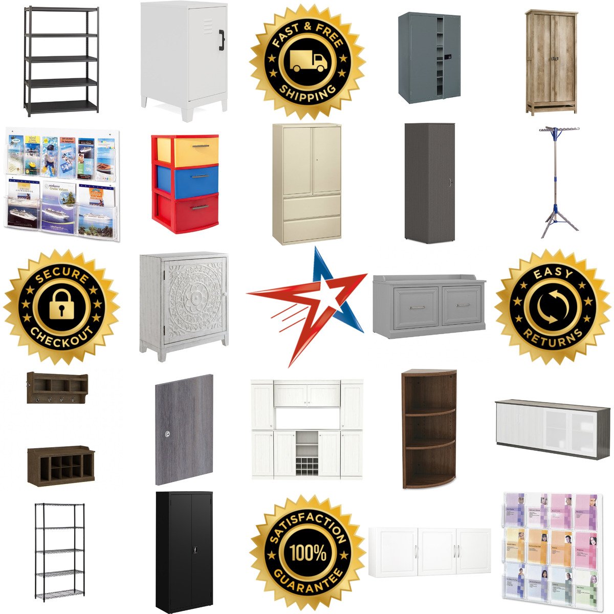 A selection of Storage Cabinets and Lockers products on GoVets