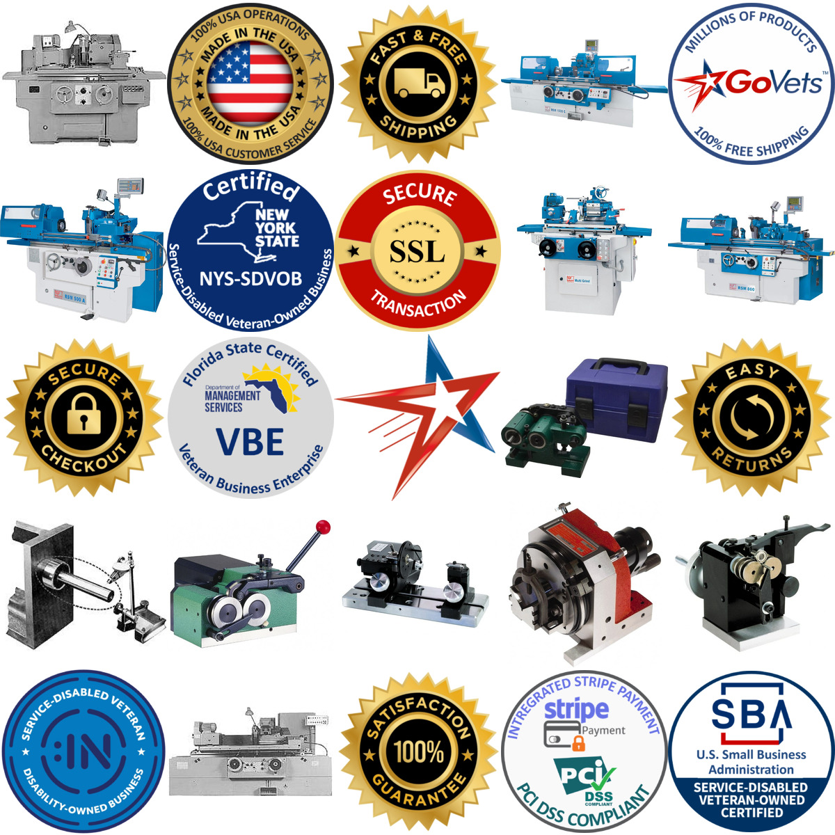 A selection of Cylindrical Grinders products on GoVets