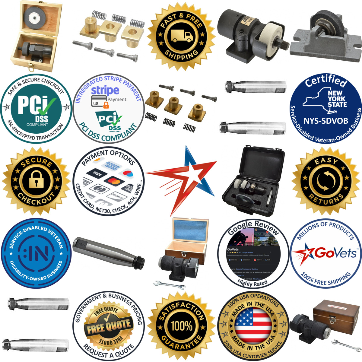 A selection of Truing Tools products on GoVets