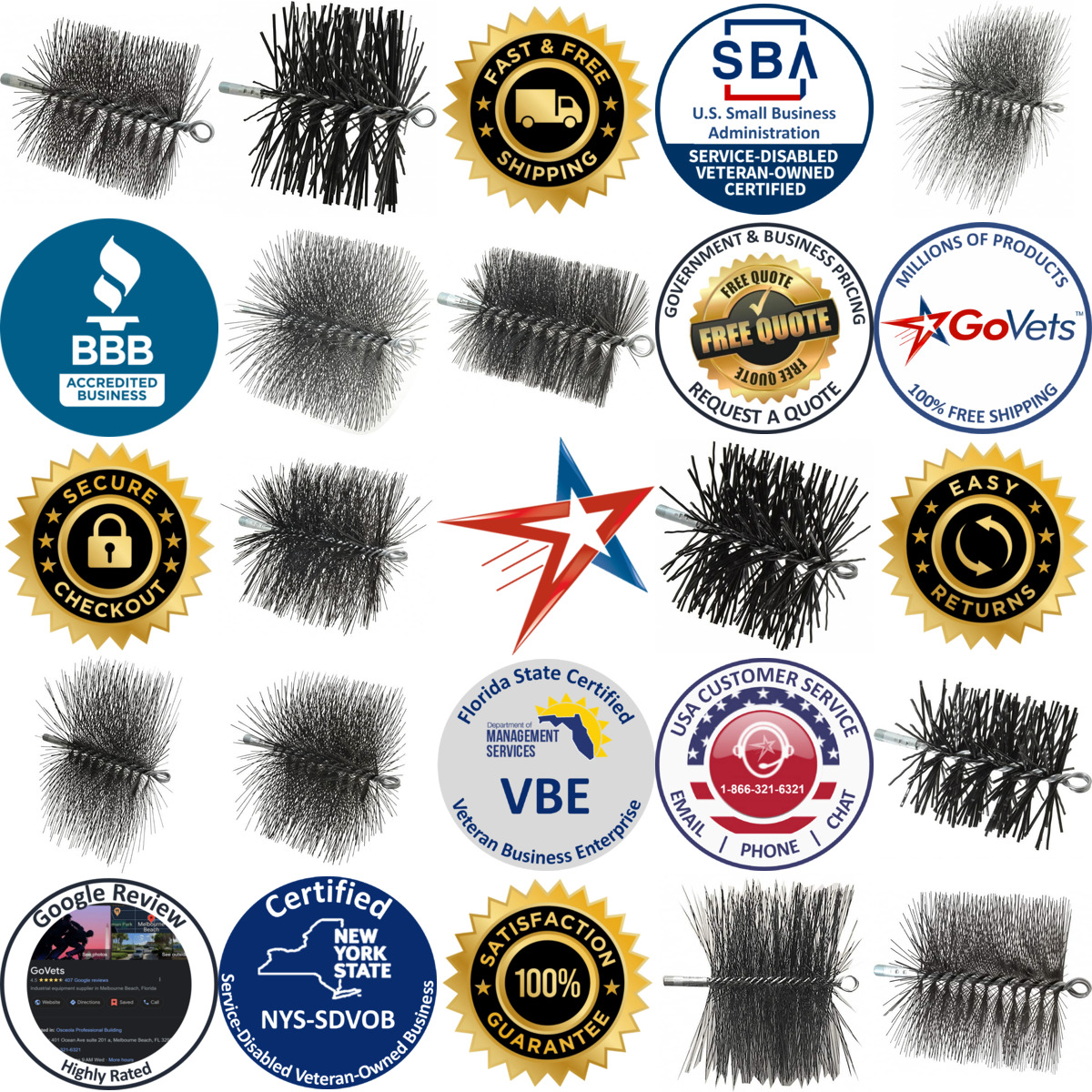 A selection of Chimney Brushes products on GoVets