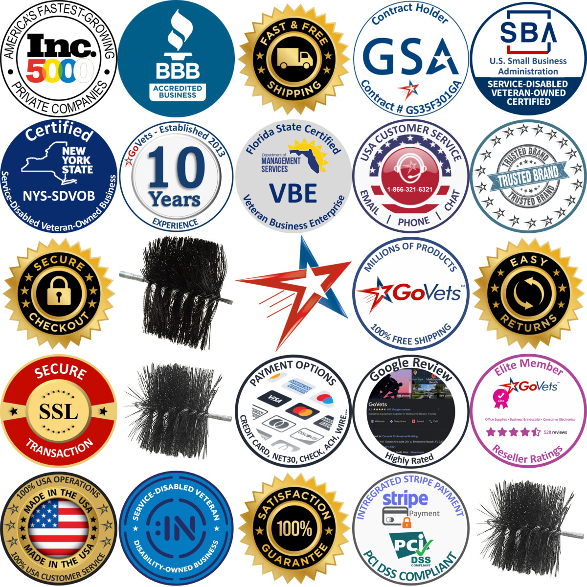 A selection of Duct Brushes products on GoVets