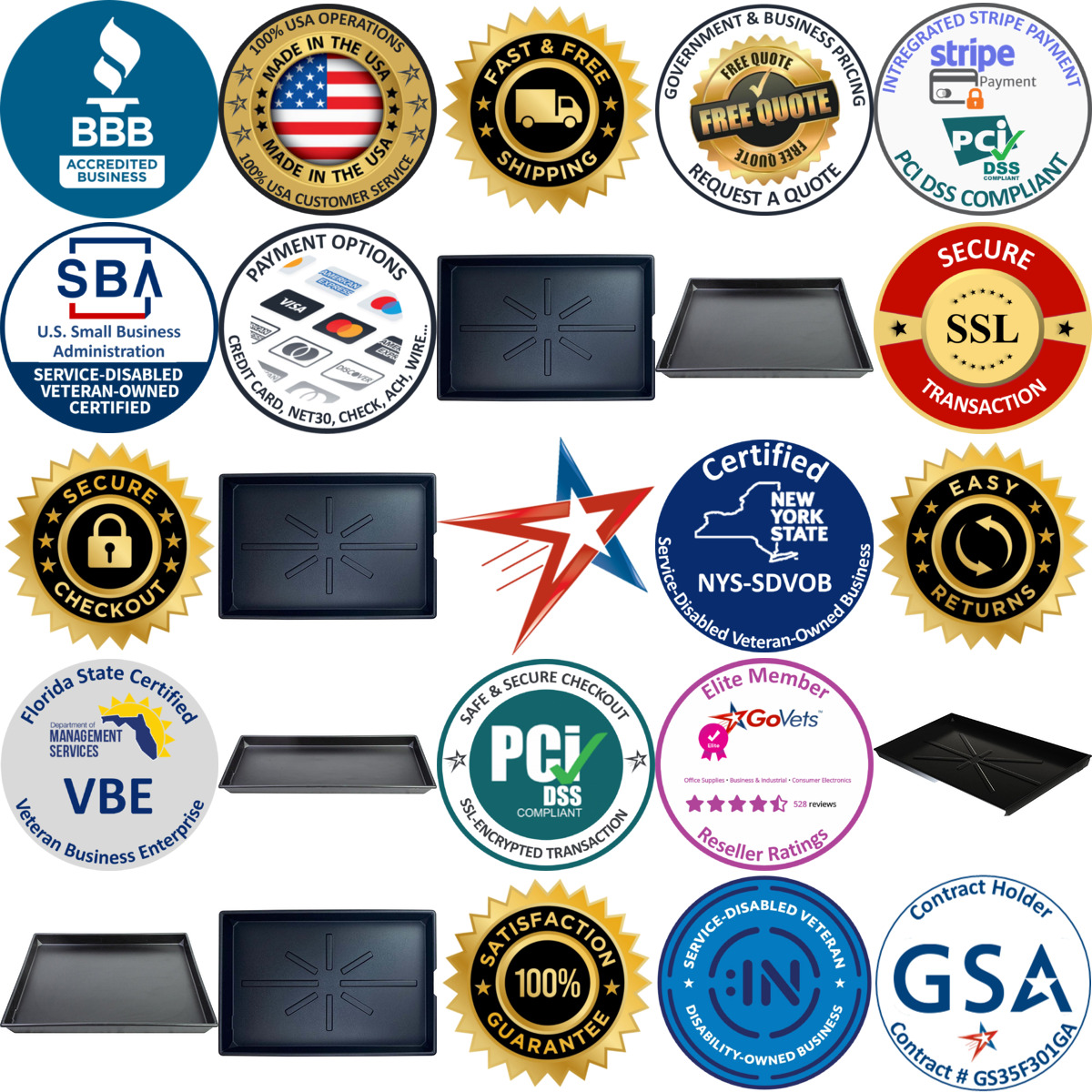 A selection of American Built Pro products on GoVets