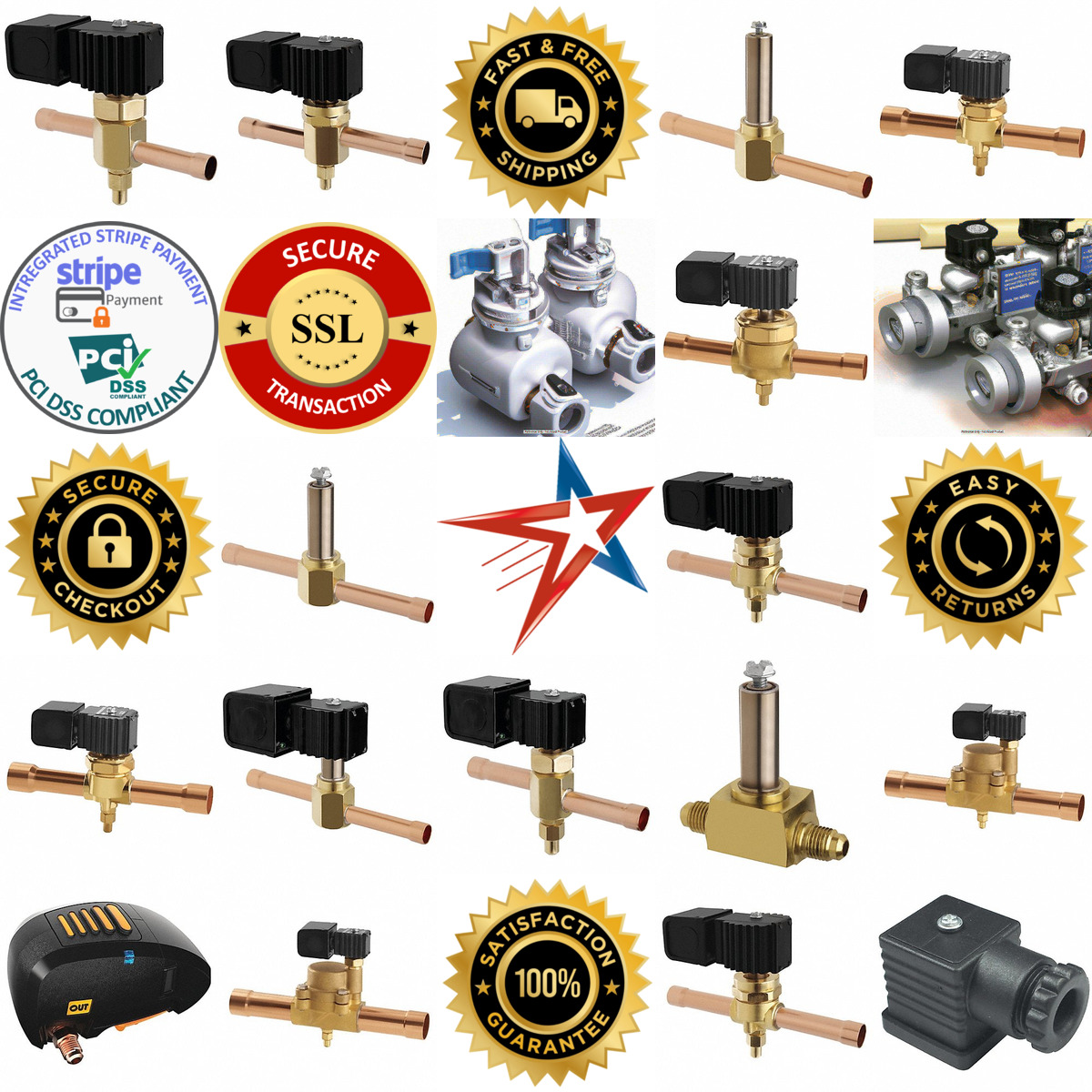 A selection of Refrigeration Solenoid Valves products on GoVets