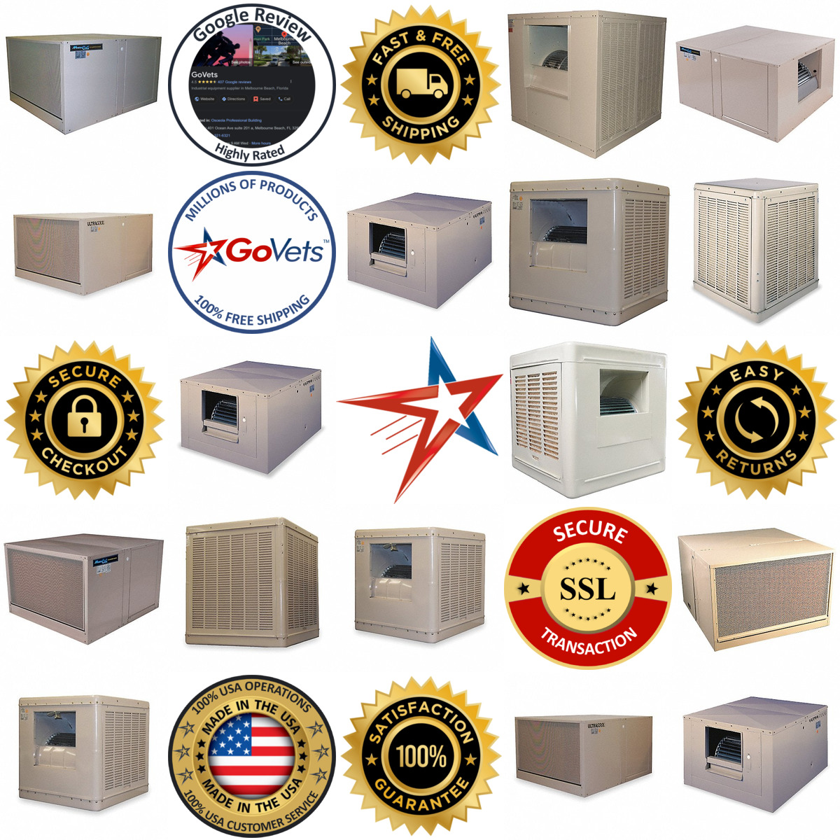 A selection of Ducted Evaporative Coolers products on GoVets