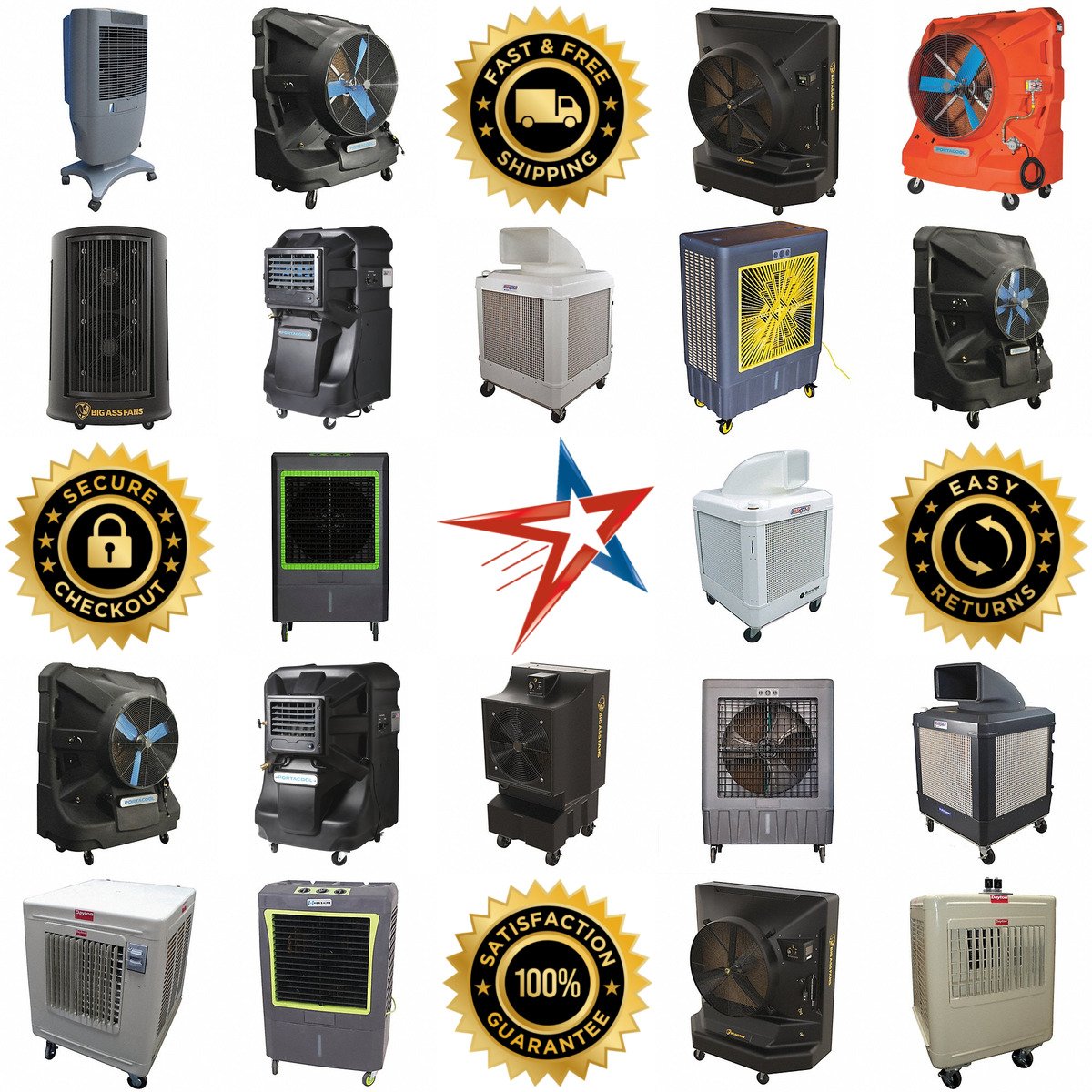 A selection of Portable Evaporative Coolers products on GoVets