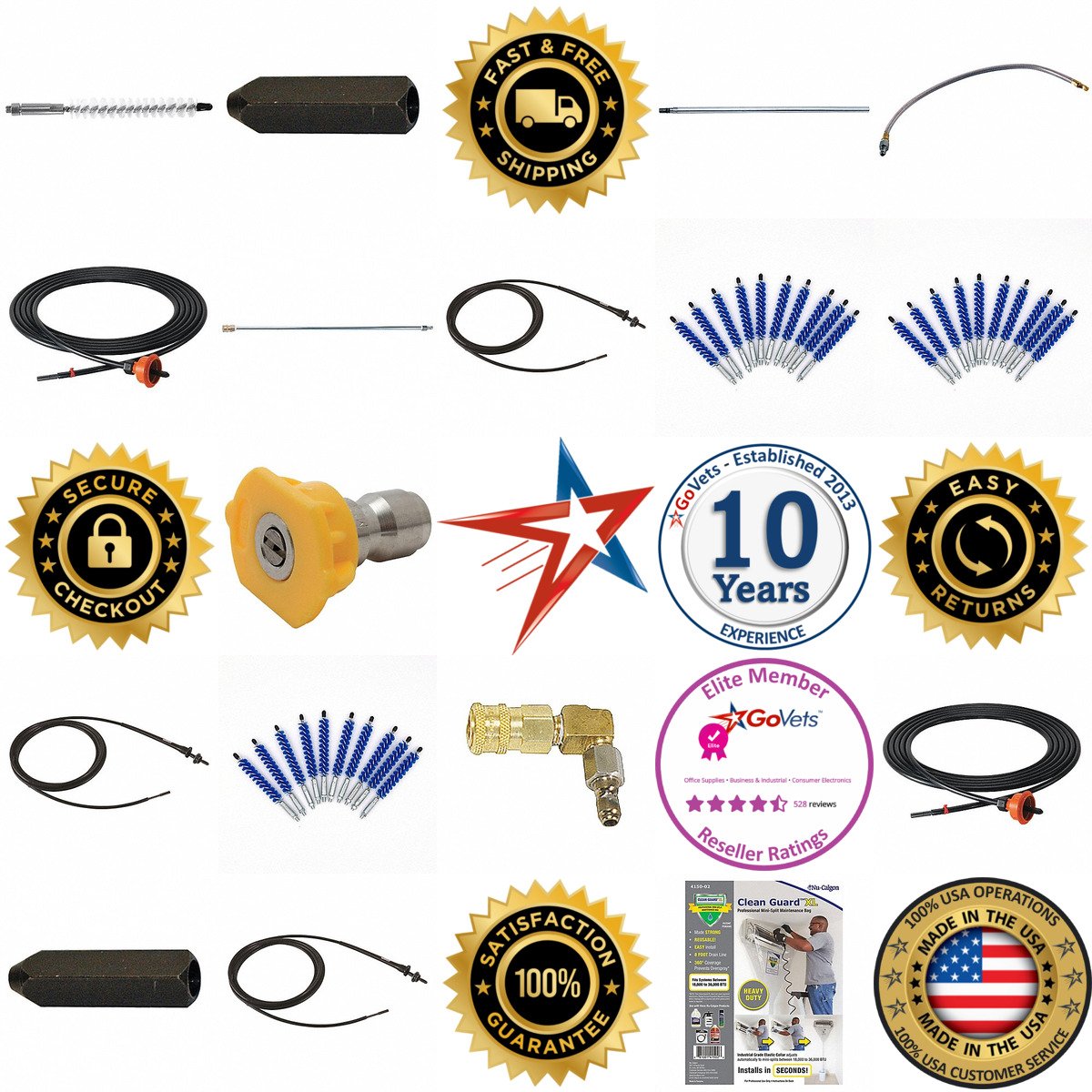 A selection of Tube and Coil Cleaning Equipment Accessories products on GoVets