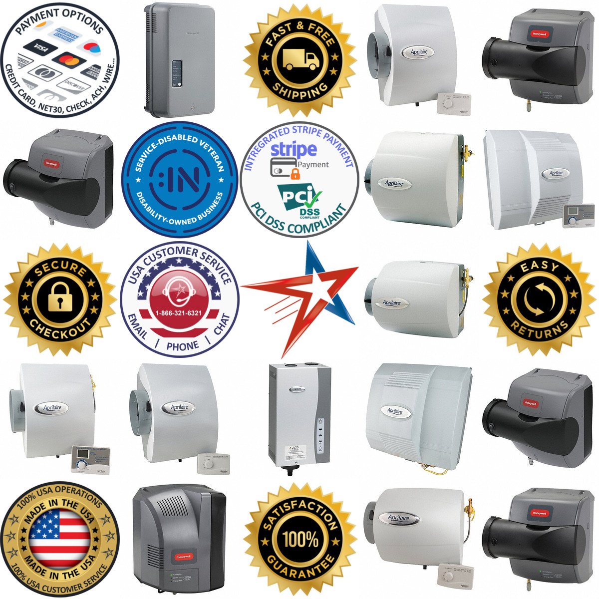 A selection of Duct Mount Humidifiers products on GoVets