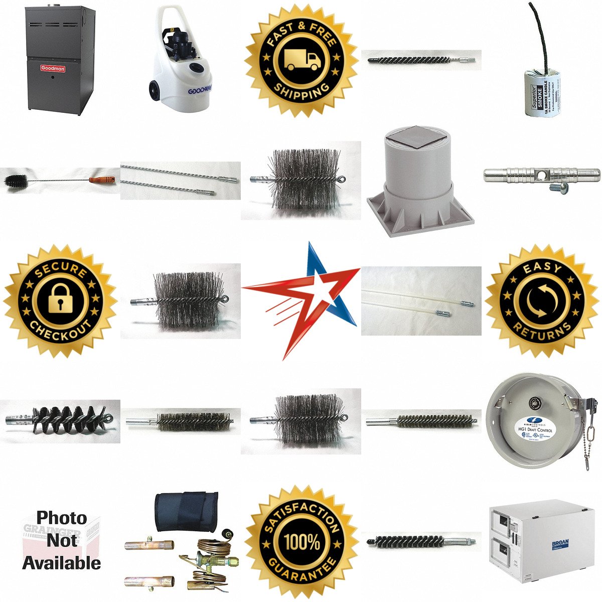 A selection of Central Equipment products on GoVets