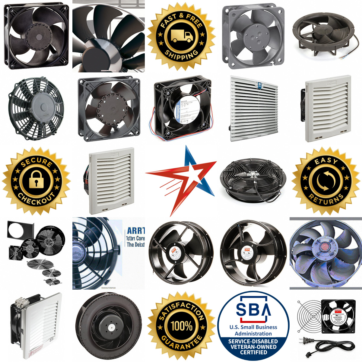 A selection of Axial Fans products on GoVets