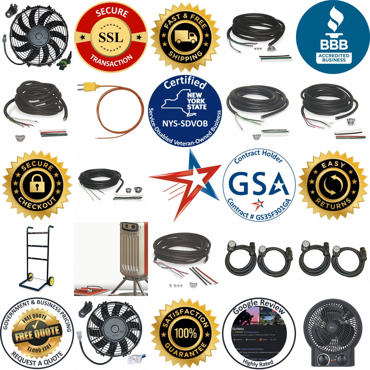 A selection of Portable Electric Heater Accessories products on GoVets