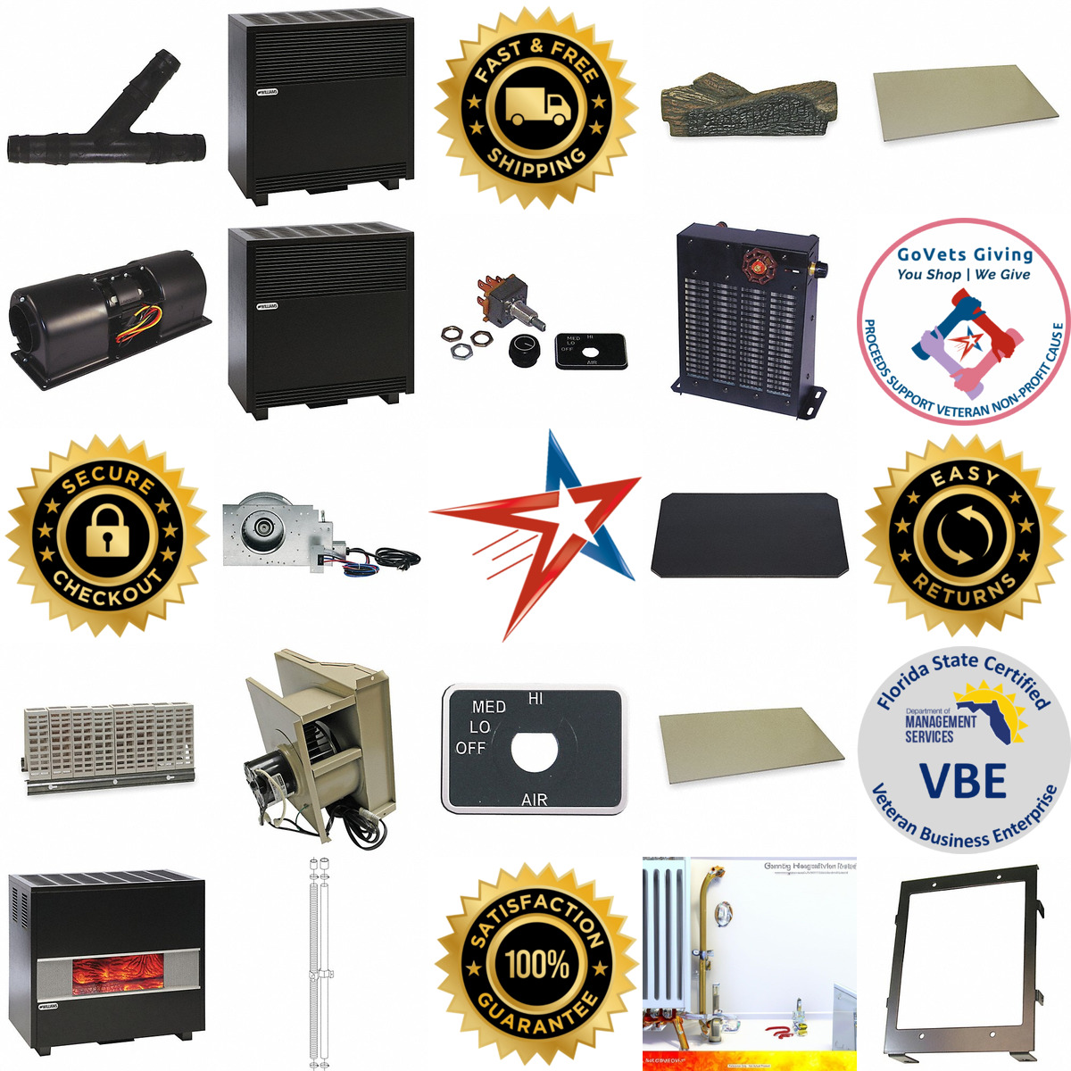 A selection of Gas Floor Heater Accessories products on GoVets