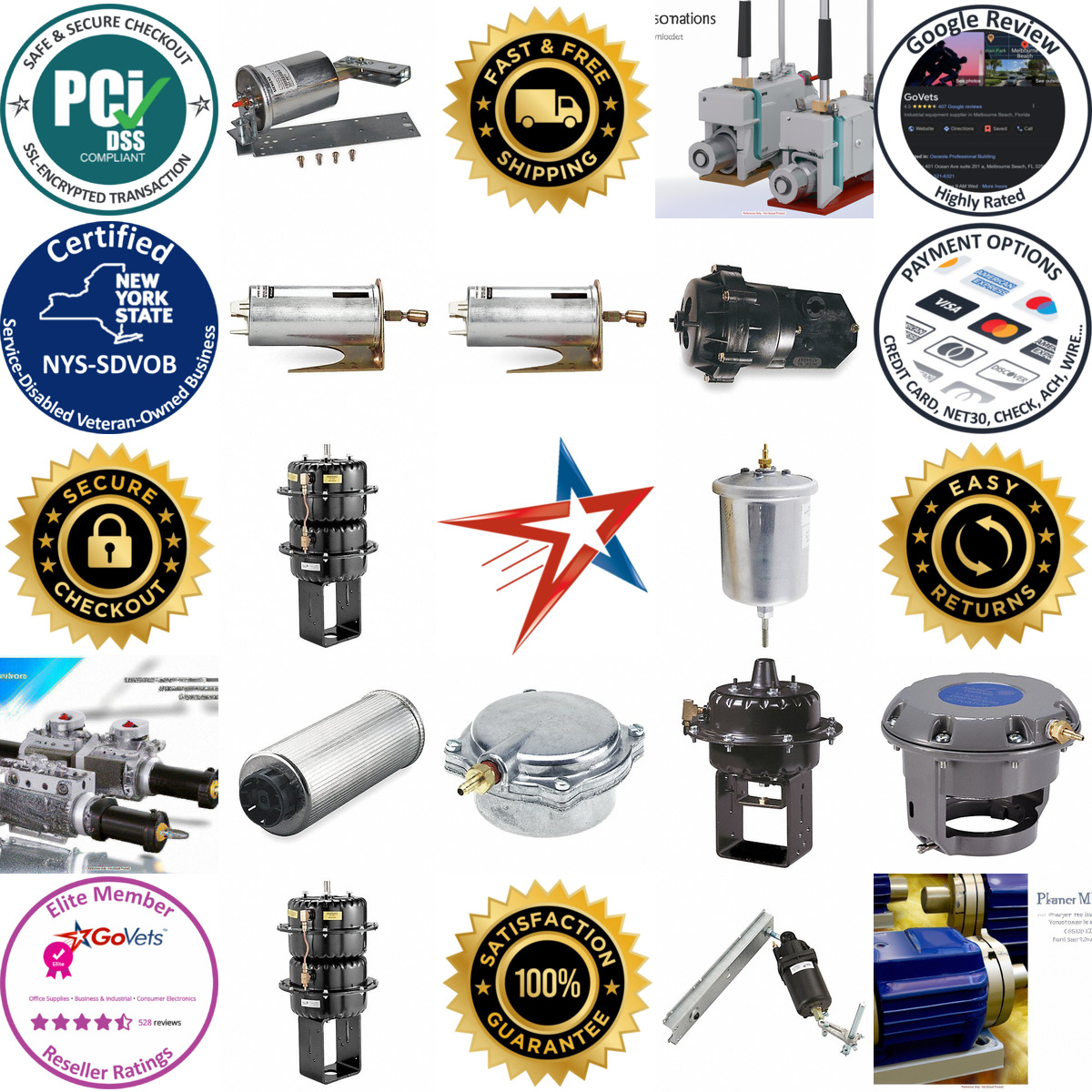 A selection of Pneumatic Damper Actuators products on GoVets