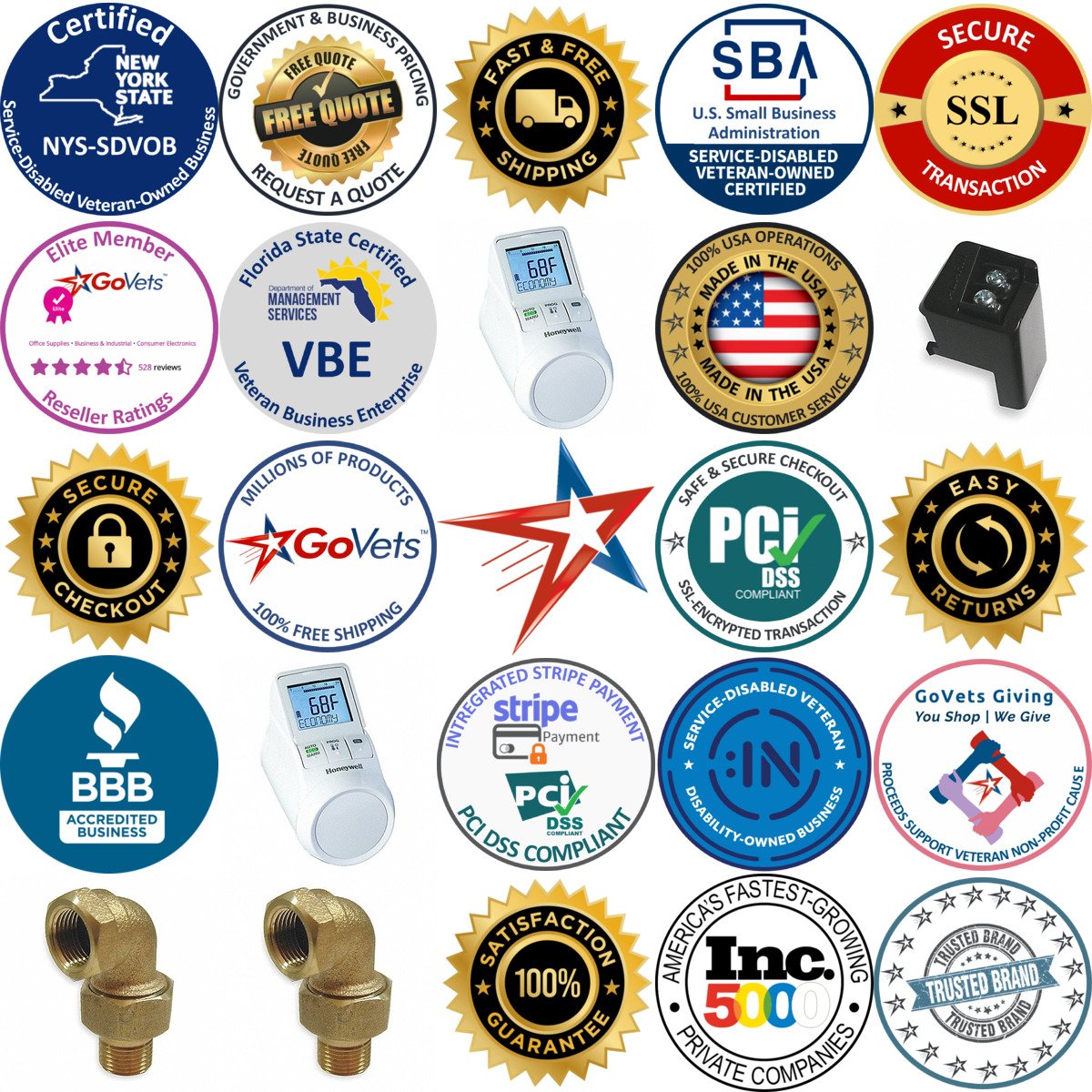 A selection of Hot Water and Steam System Accessories products on GoVets