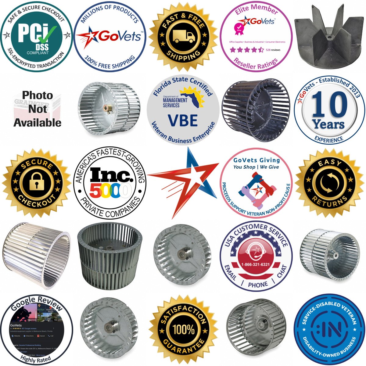 A selection of Blower Wheels products on GoVets