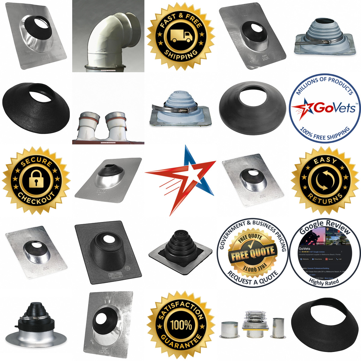 A selection of Roof Vent Pipe Boots products on GoVets