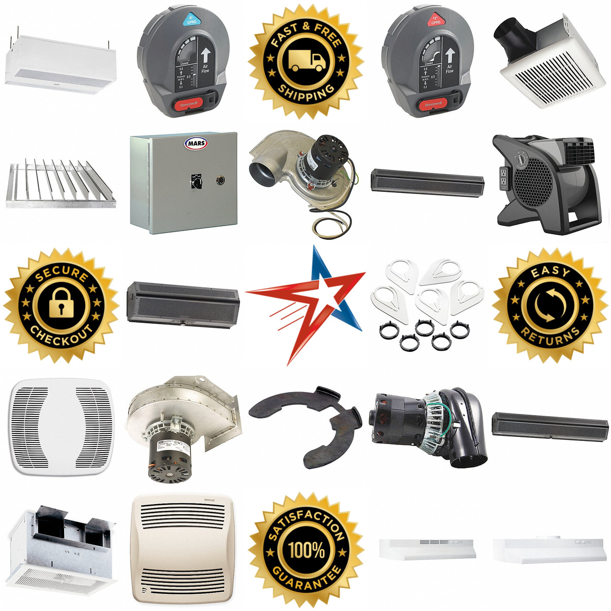 A selection of Ventilation Equipment and Supplies products on GoVets