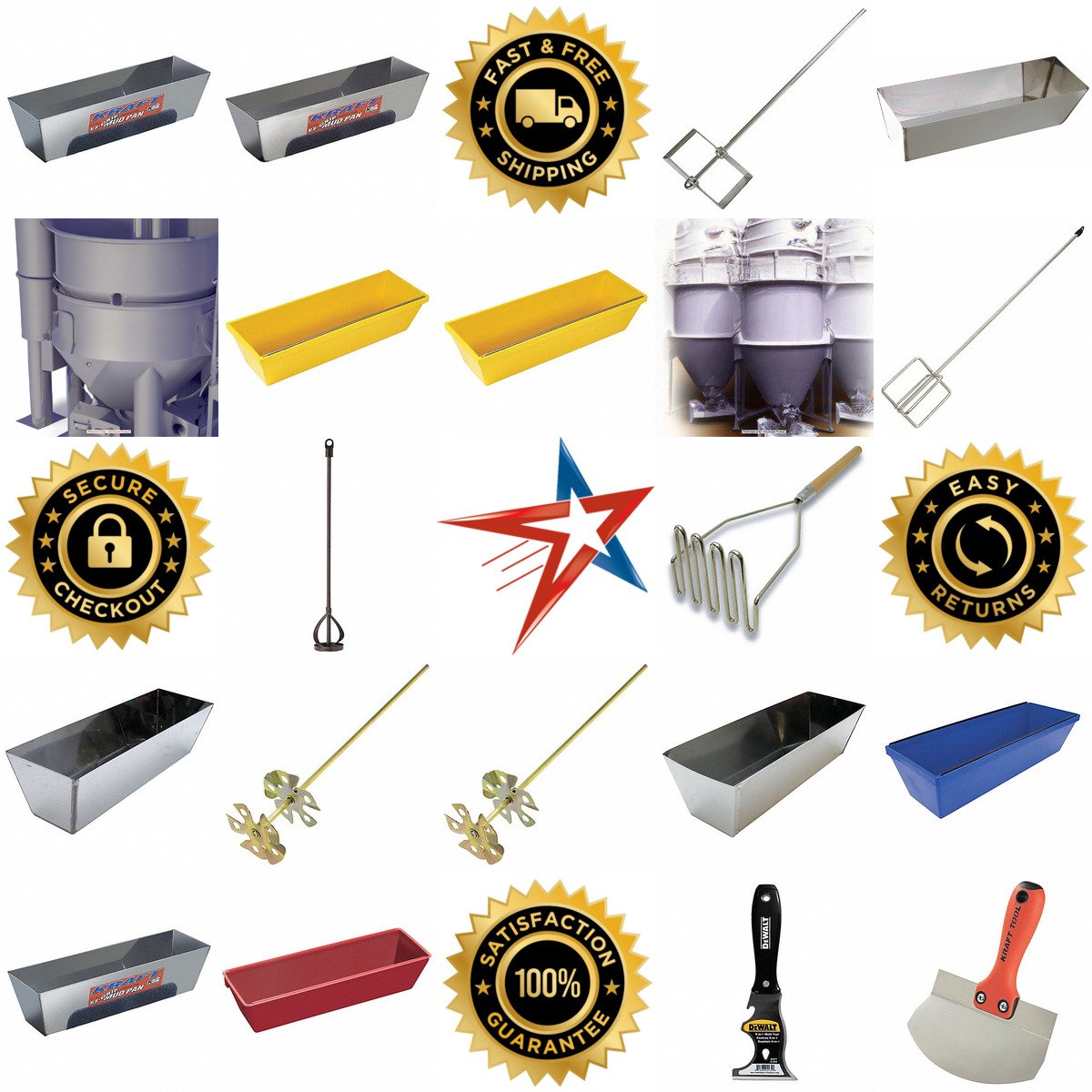 A selection of Mud Mixers Mashers and Pans products on GoVets