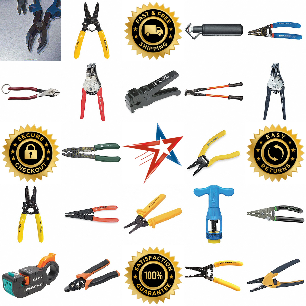 A selection of Wire and Cable Strippers products on GoVets