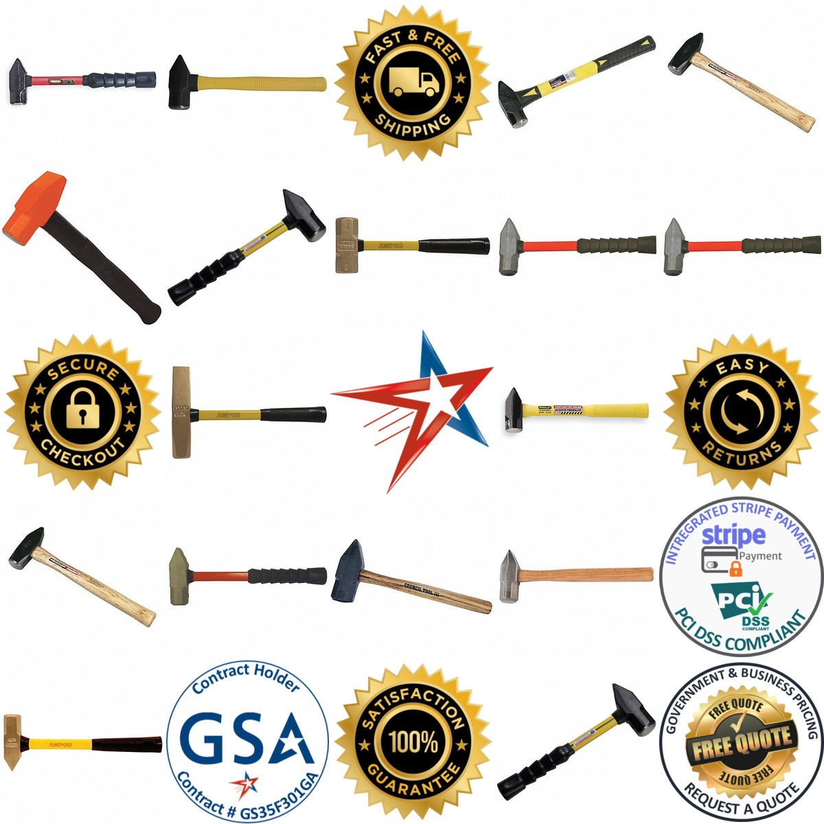 A selection of Cross Peen Hammers products on GoVets