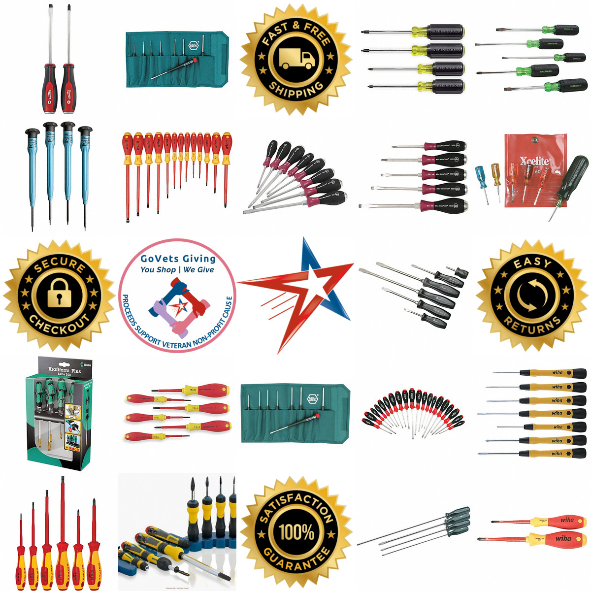 A selection of Screwdriver Sets products on GoVets