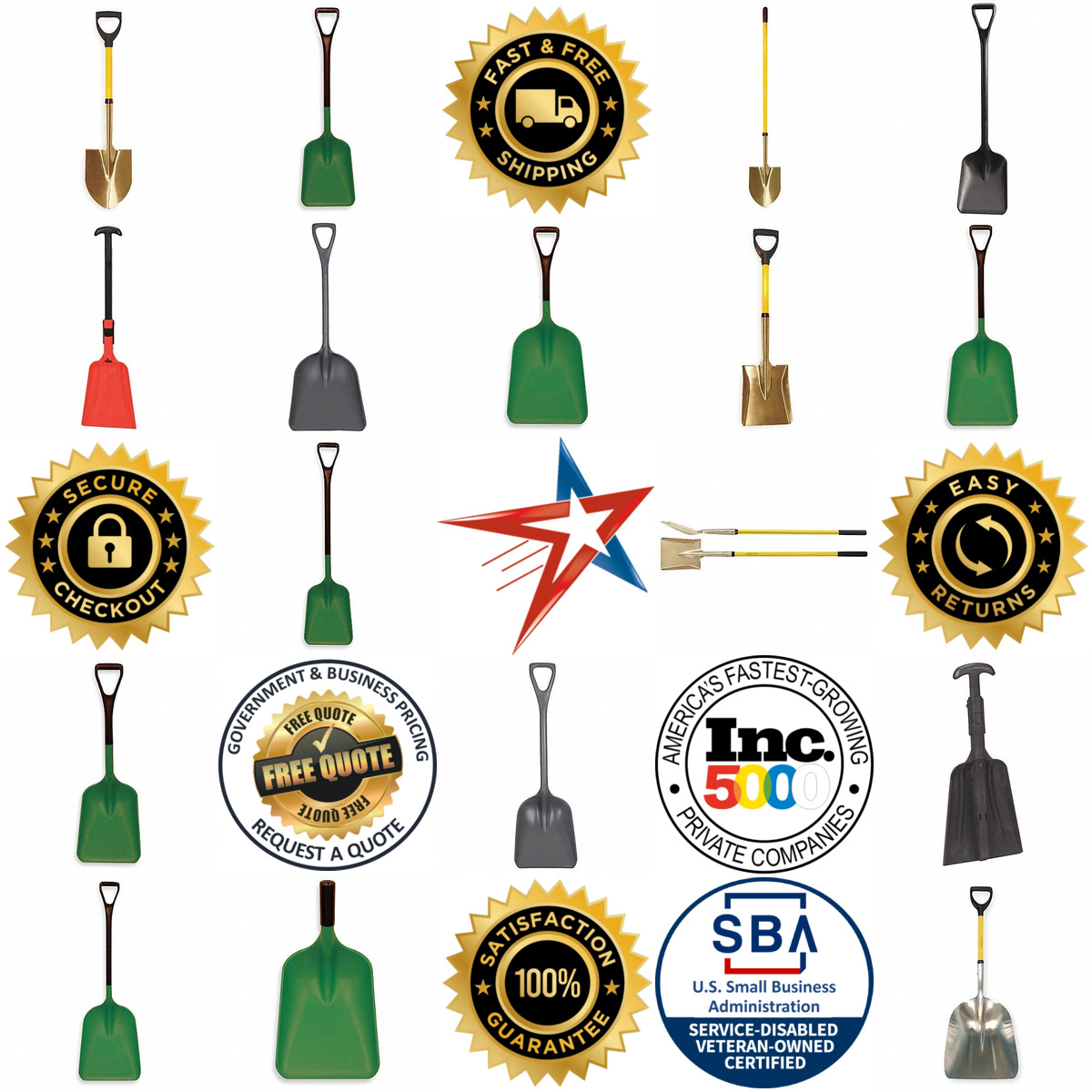 A selection of Plastic Shovels products on GoVets