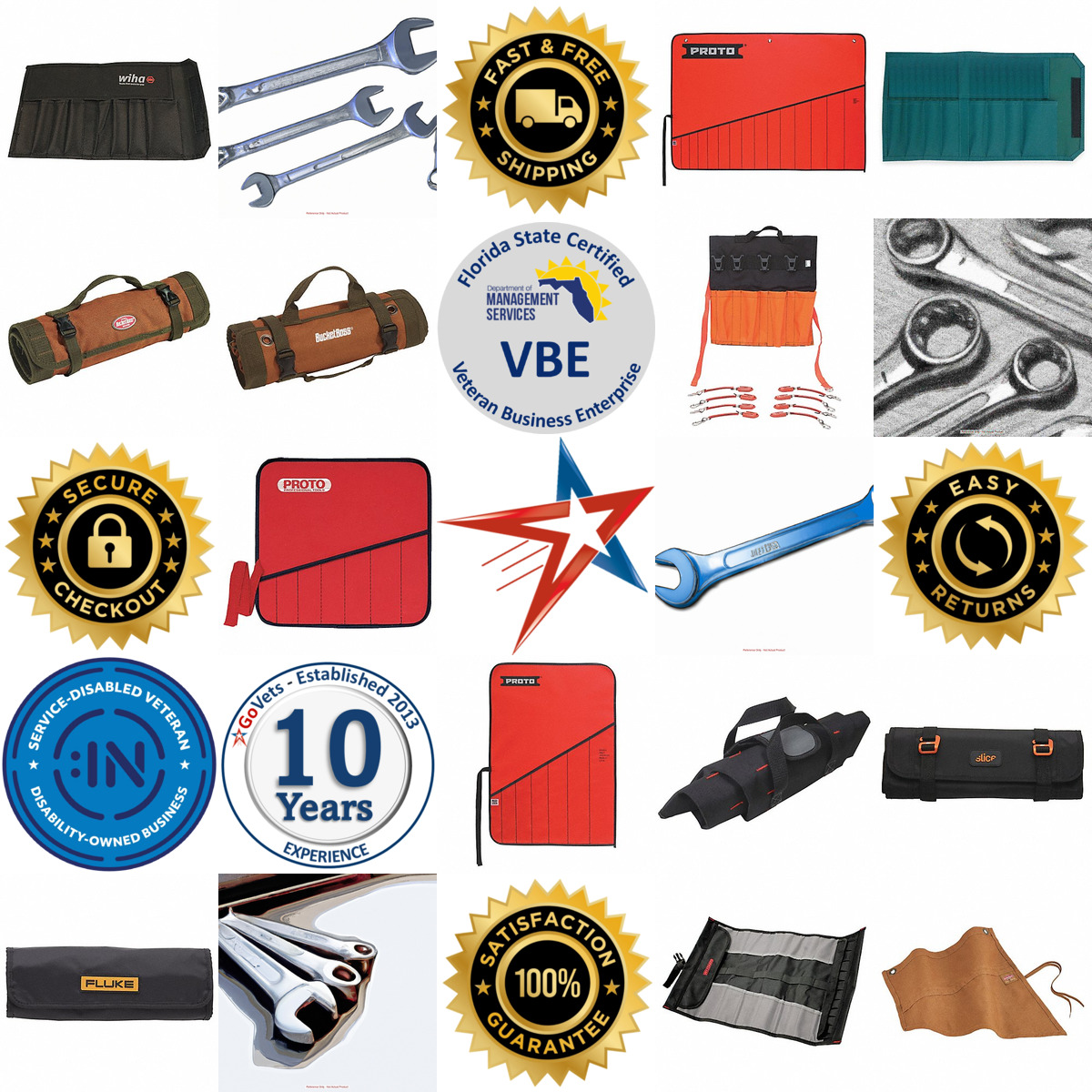 A selection of Wrench Rolls products on GoVets