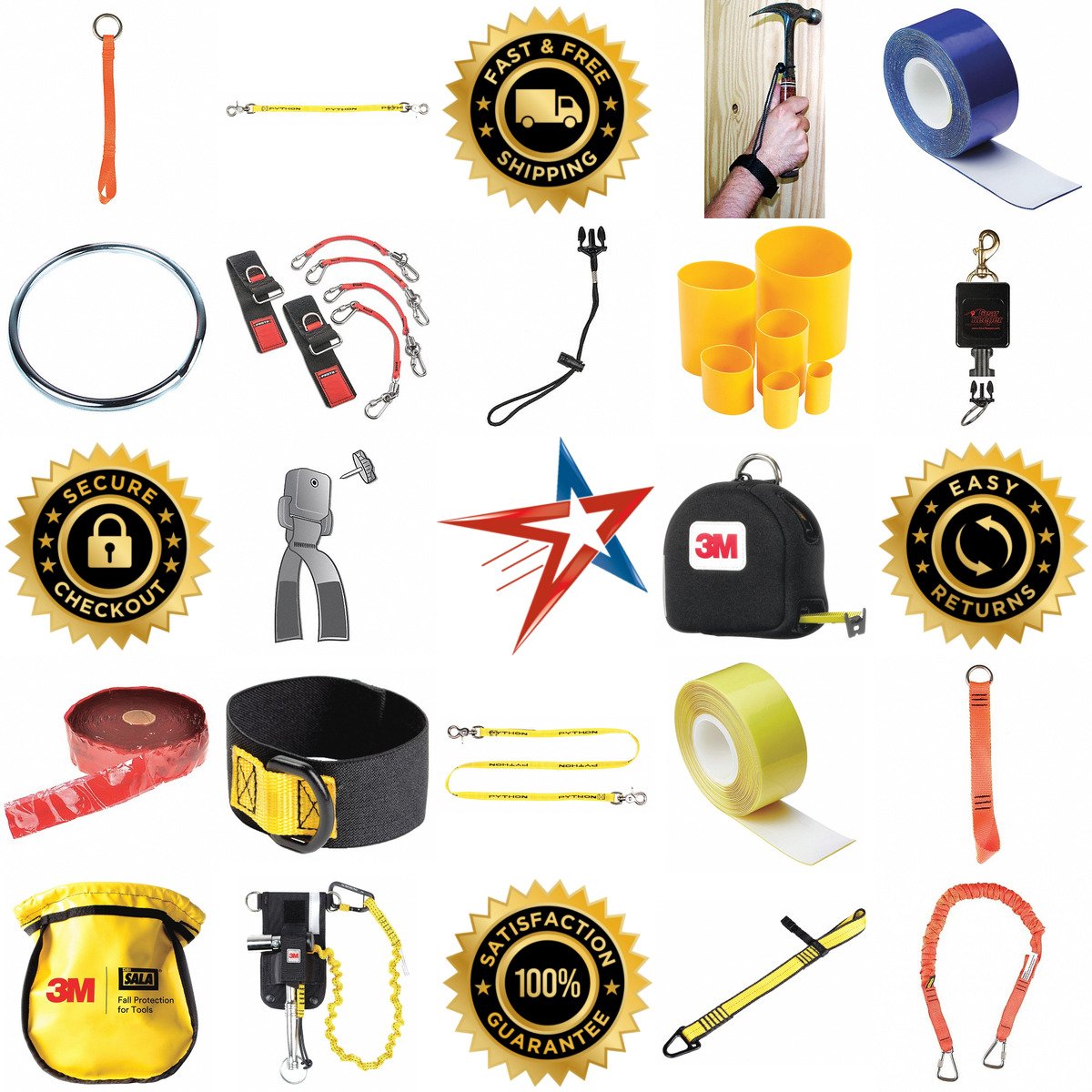 A selection of Tool Tethering products on GoVets