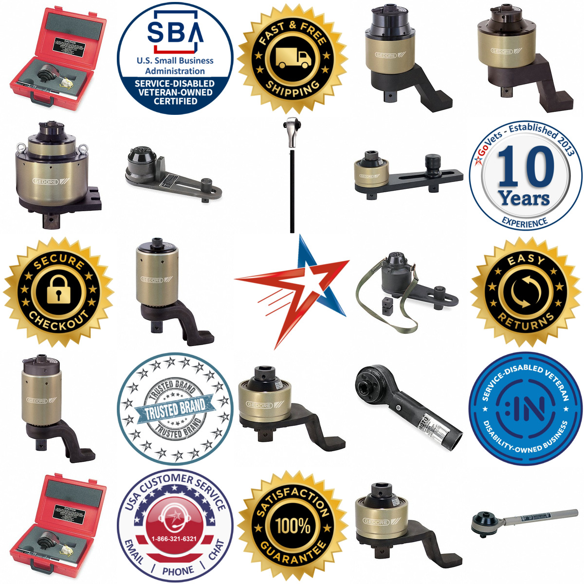 A selection of Torque Multipliers products on GoVets