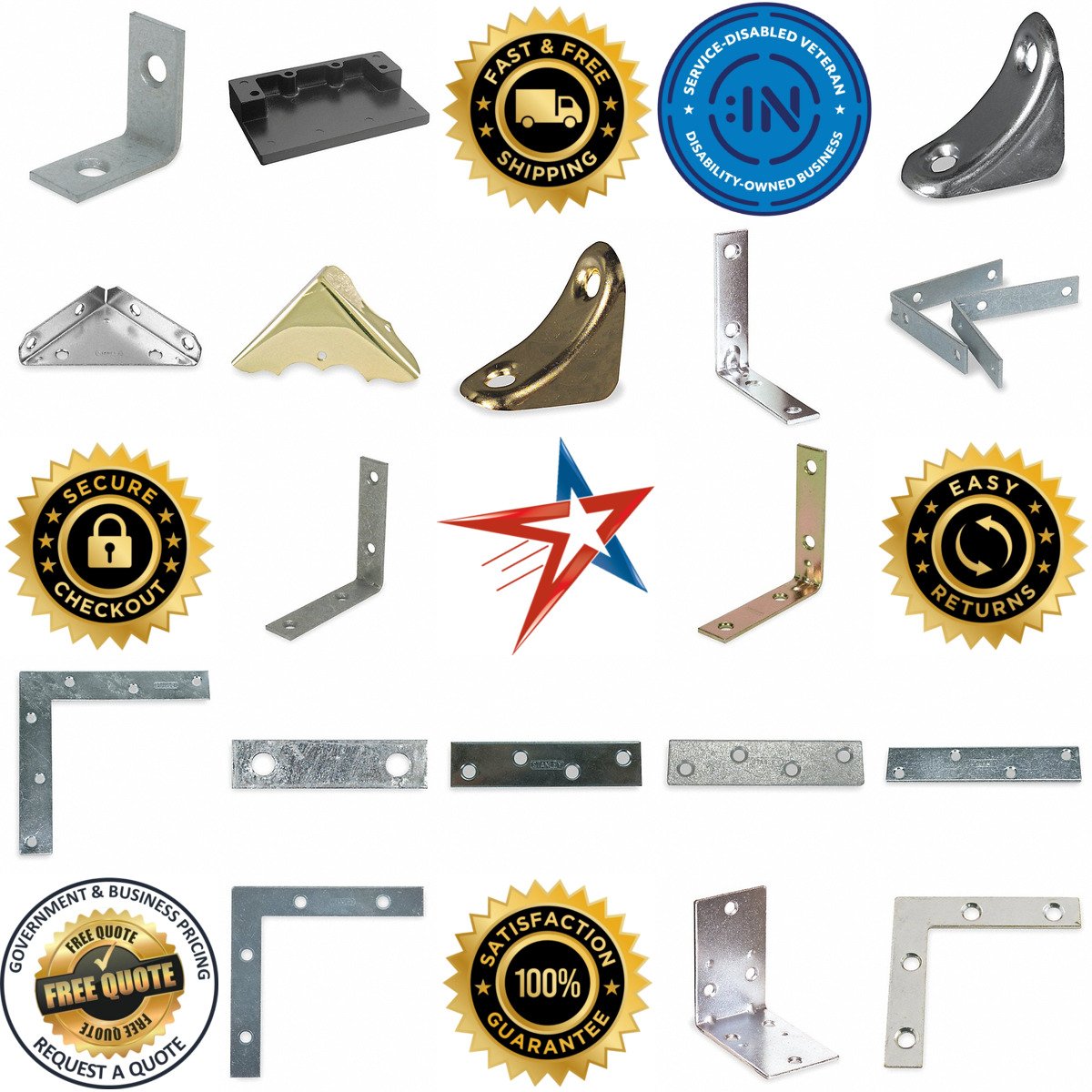 A selection of Braces and Reinforcement Hardware products on GoVets