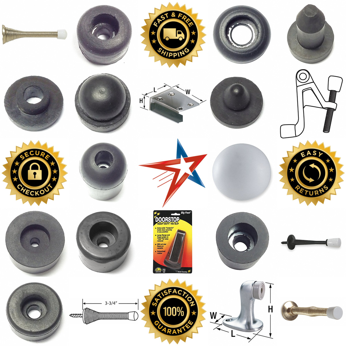 A selection of Door Stops products on GoVets