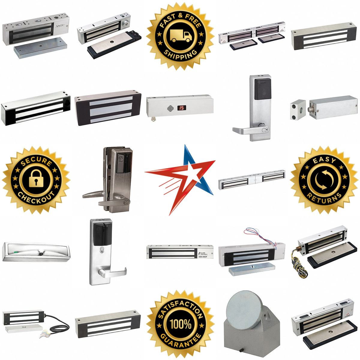 A selection of Electromagnetic and Electromechanical Locks products on GoVets