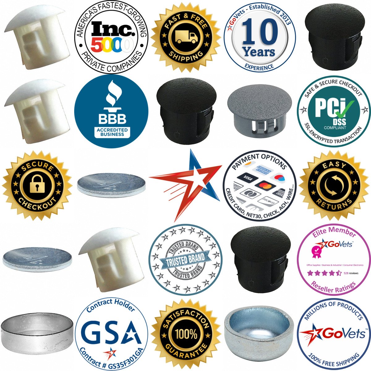 A selection of Hole Plugs products on GoVets