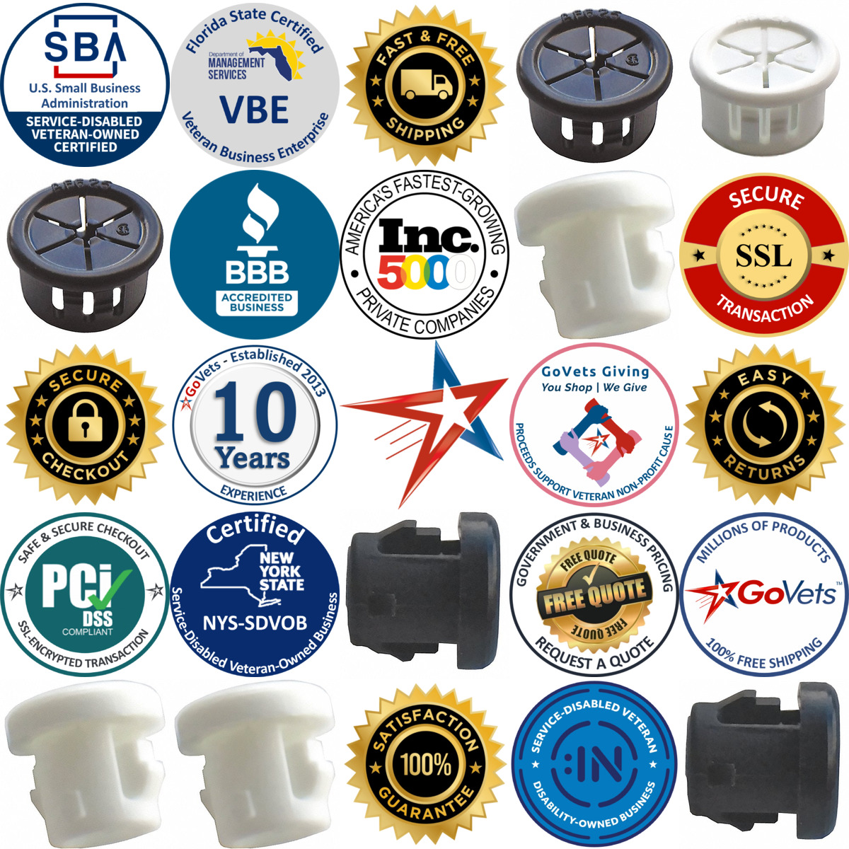 A selection of Nylon Bushings products on GoVets