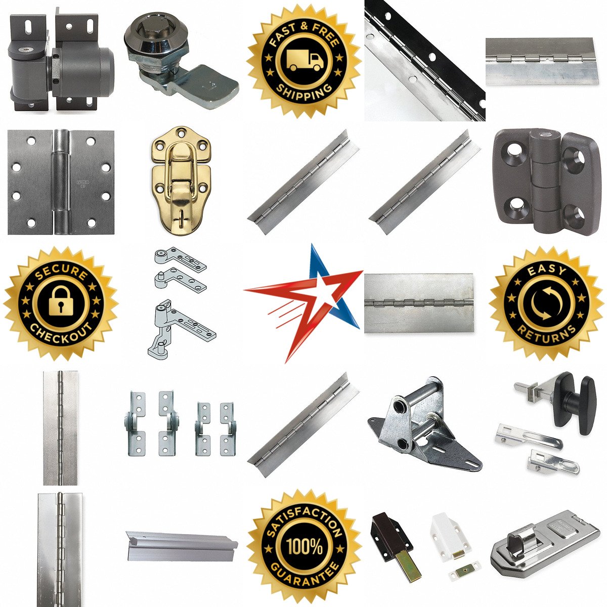 A selection of Latches Hasps and Hinges products on GoVets